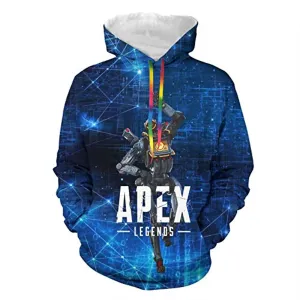 Apex Legends Hoodies - Pathfinder Fashion 3D Print Drawsrting Pullover Gaming Hoodie