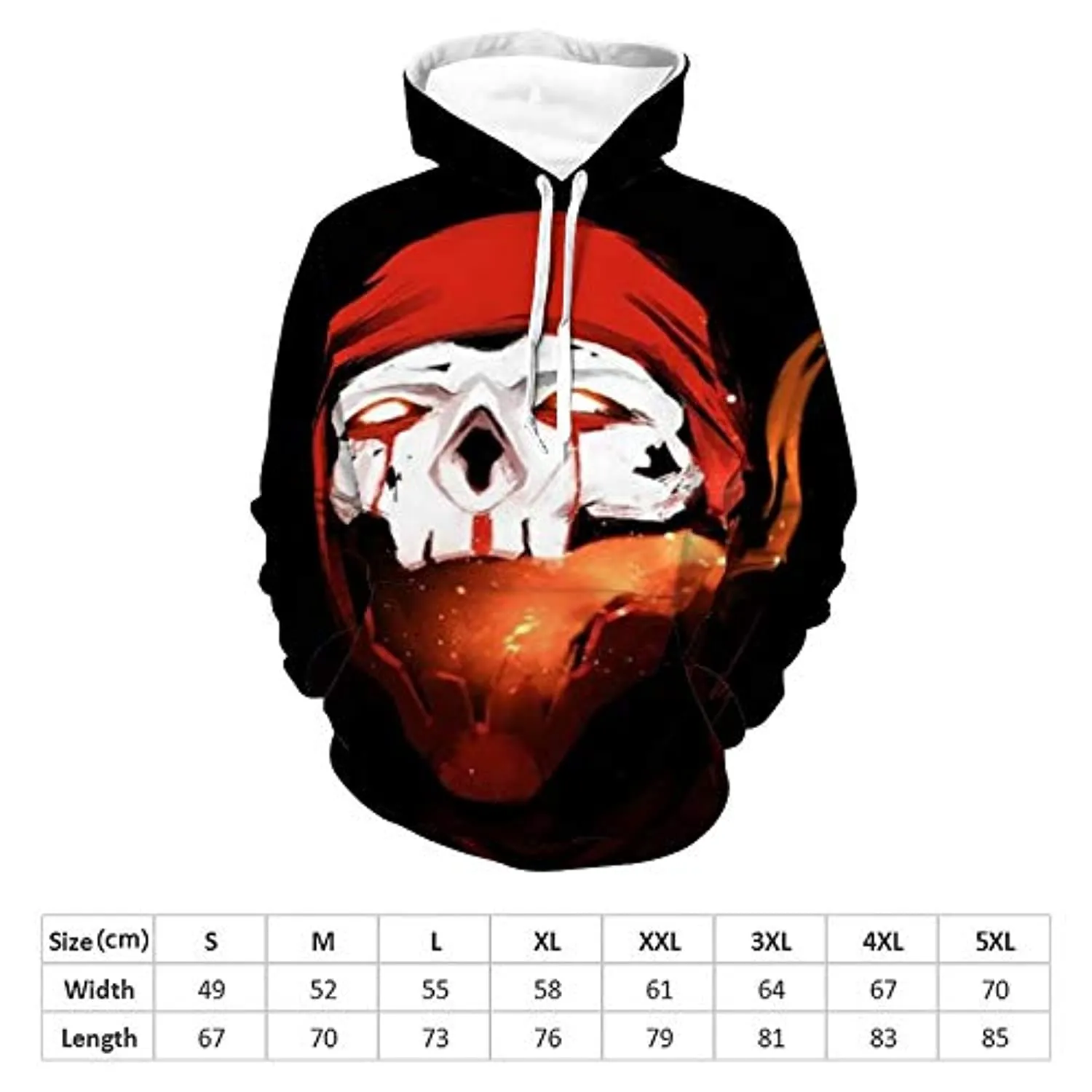 Apex Legends Hoodies - Revenant 3D Print Pullover Gaming Hoodie
