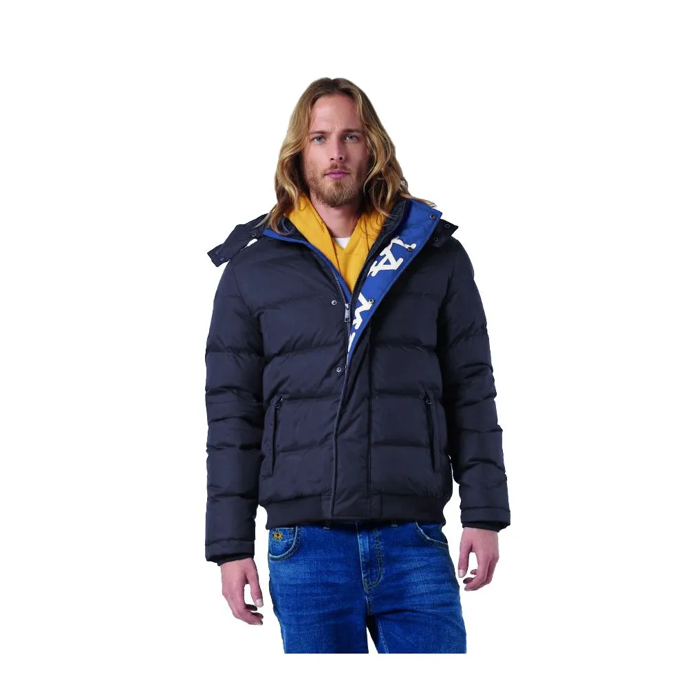 Blue Nylon Men's Sport Jacket