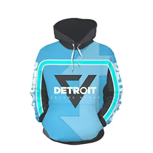 Detroit: Become Human Hoodies -  Fashion Pullover Hoodie