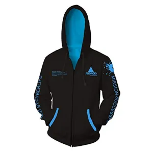 Detroit: Become Human Hoodies -  Fashion Zipper Jacket Costume