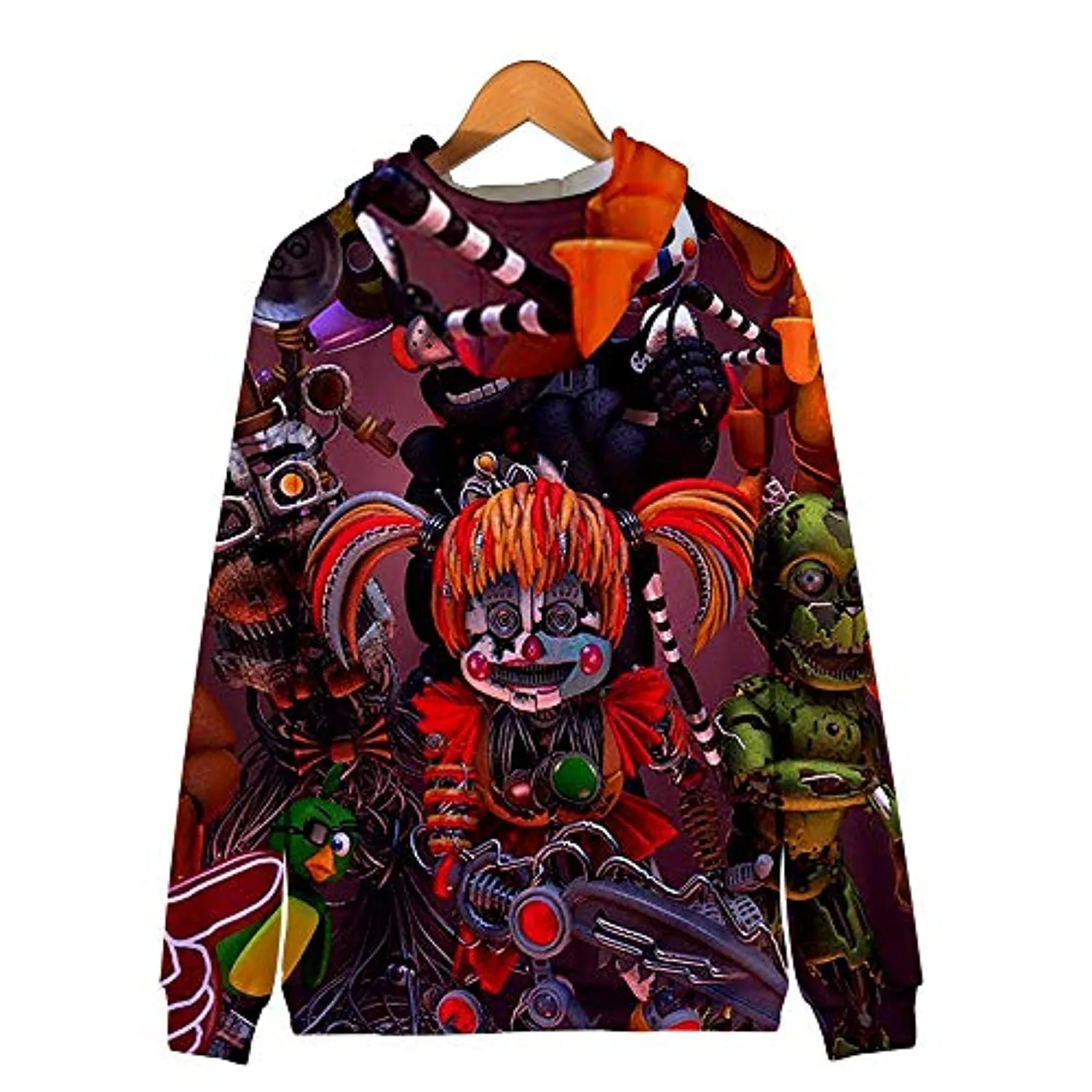 Five Nights at Freddy's Hoodies - FNAF Hooded Zipper Jacket Coat