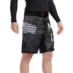 Painting American Flag Fight Shorts