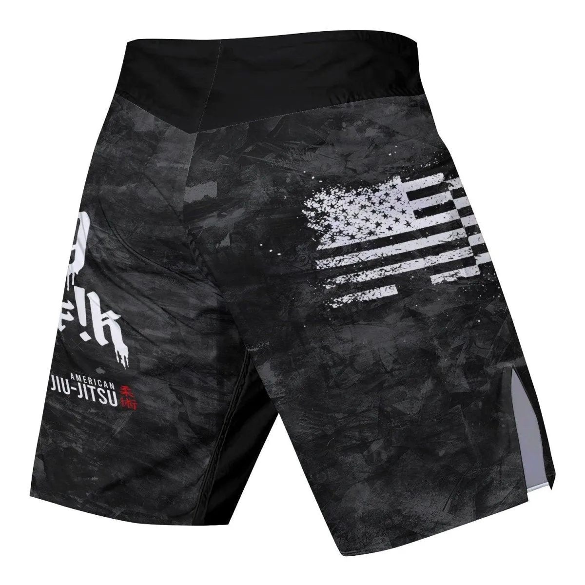 Painting American Flag Fight Shorts