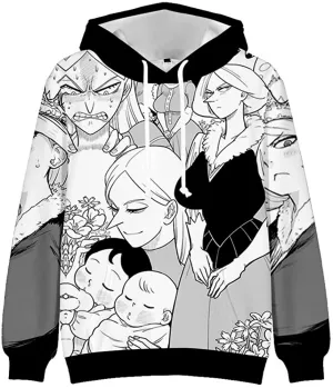 Ranking of Kings Hoodie - Character Hiling All Over Printed Sweatshirt
