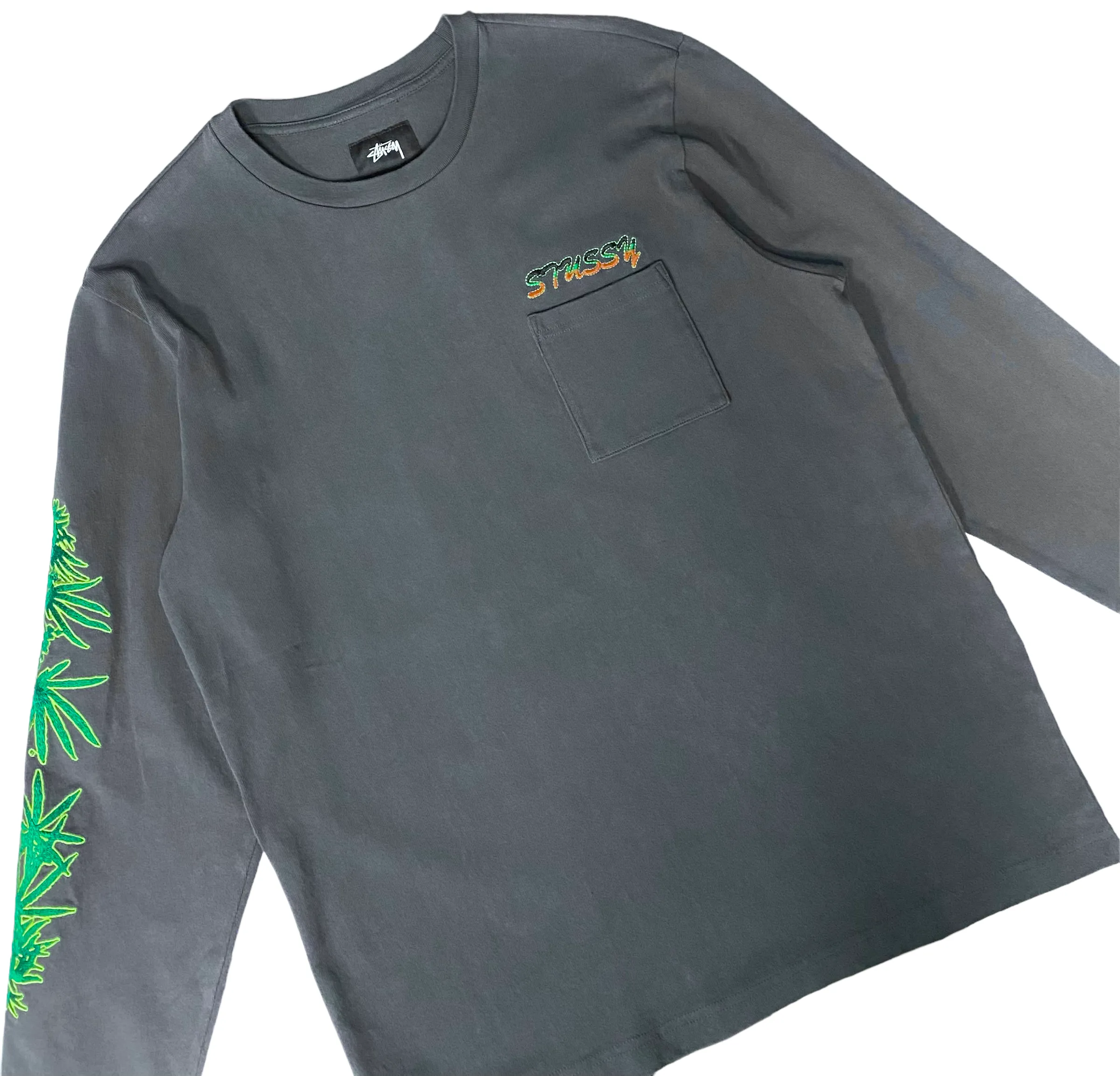 Stussy Leaves L/S Crew