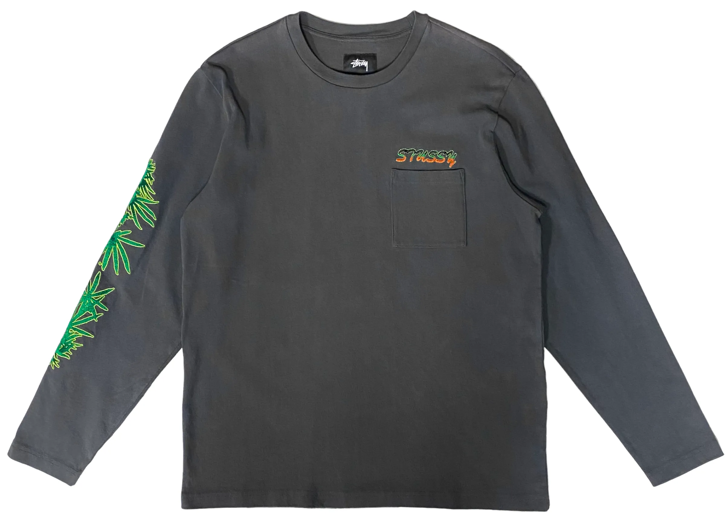 Stussy Leaves L/S Crew