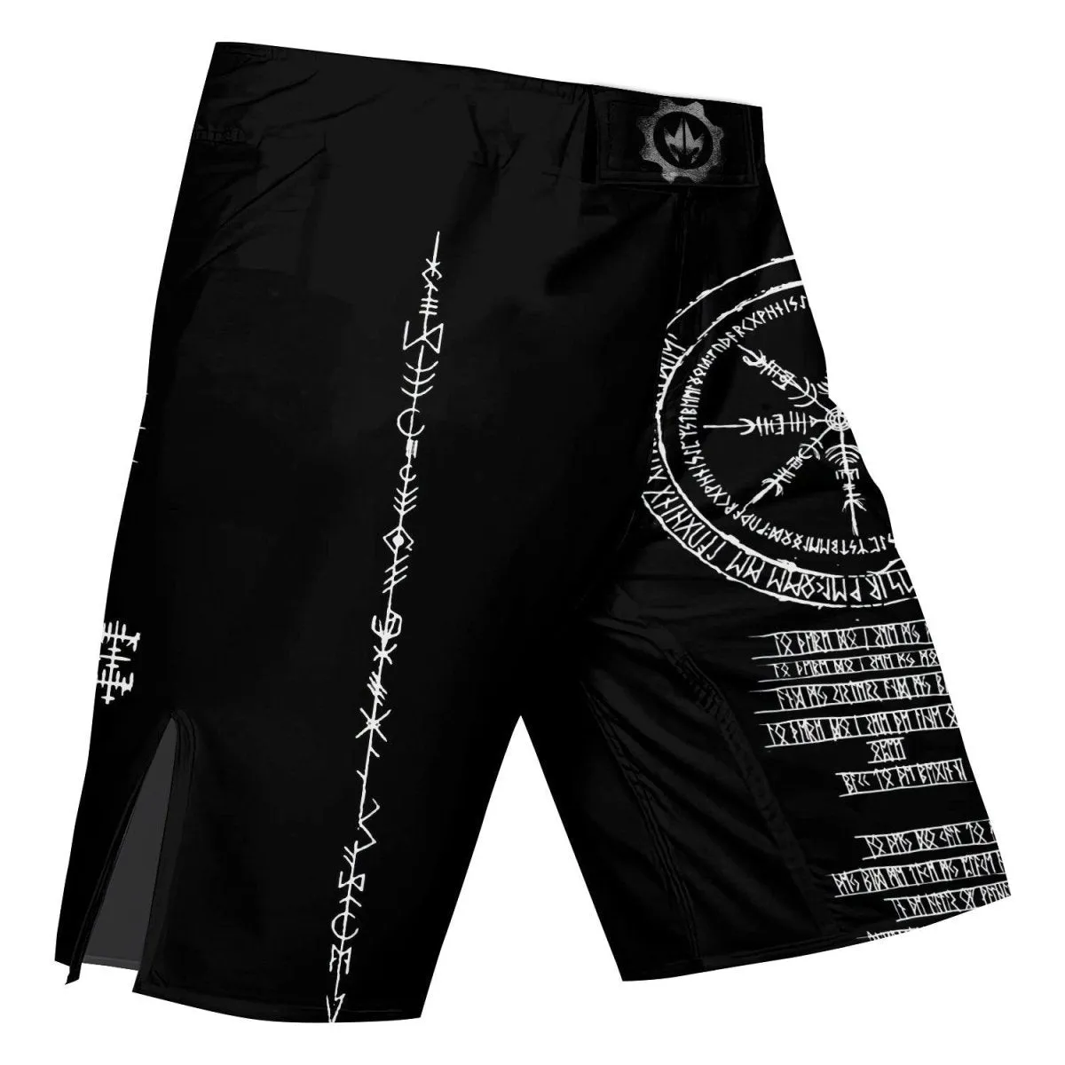 Vikings Shield Runes Fight Shorts
