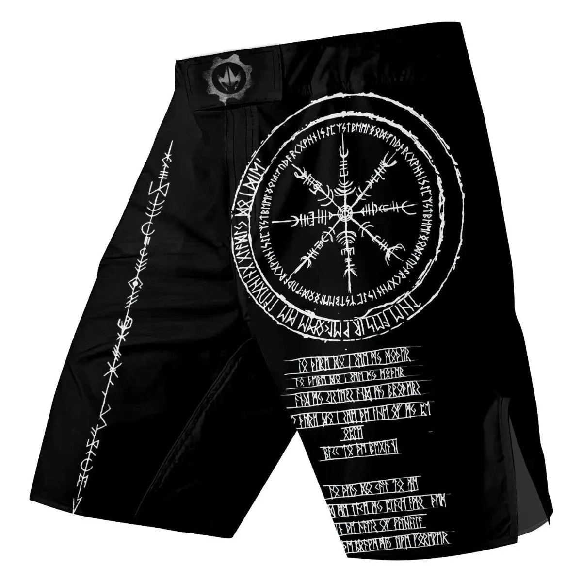 Vikings Shield Runes Fight Shorts