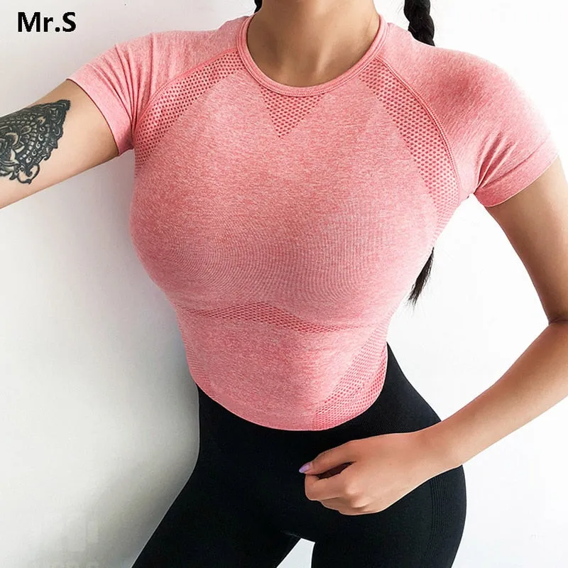 Women's Energy Seamless Yoga Shirts